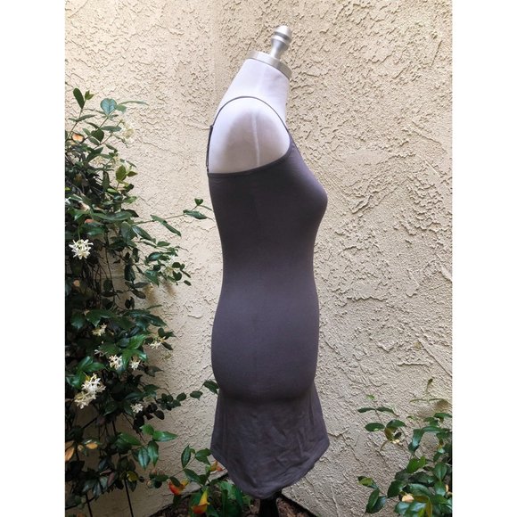 Charcoal Cami Bodycon Mini Dress - Picture 5 of 9